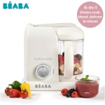 Beaba 芘亞芭 Babycook® SOLO 4合1多功能 嬰兒蒸煮攪拌輔食機 (白銀色)